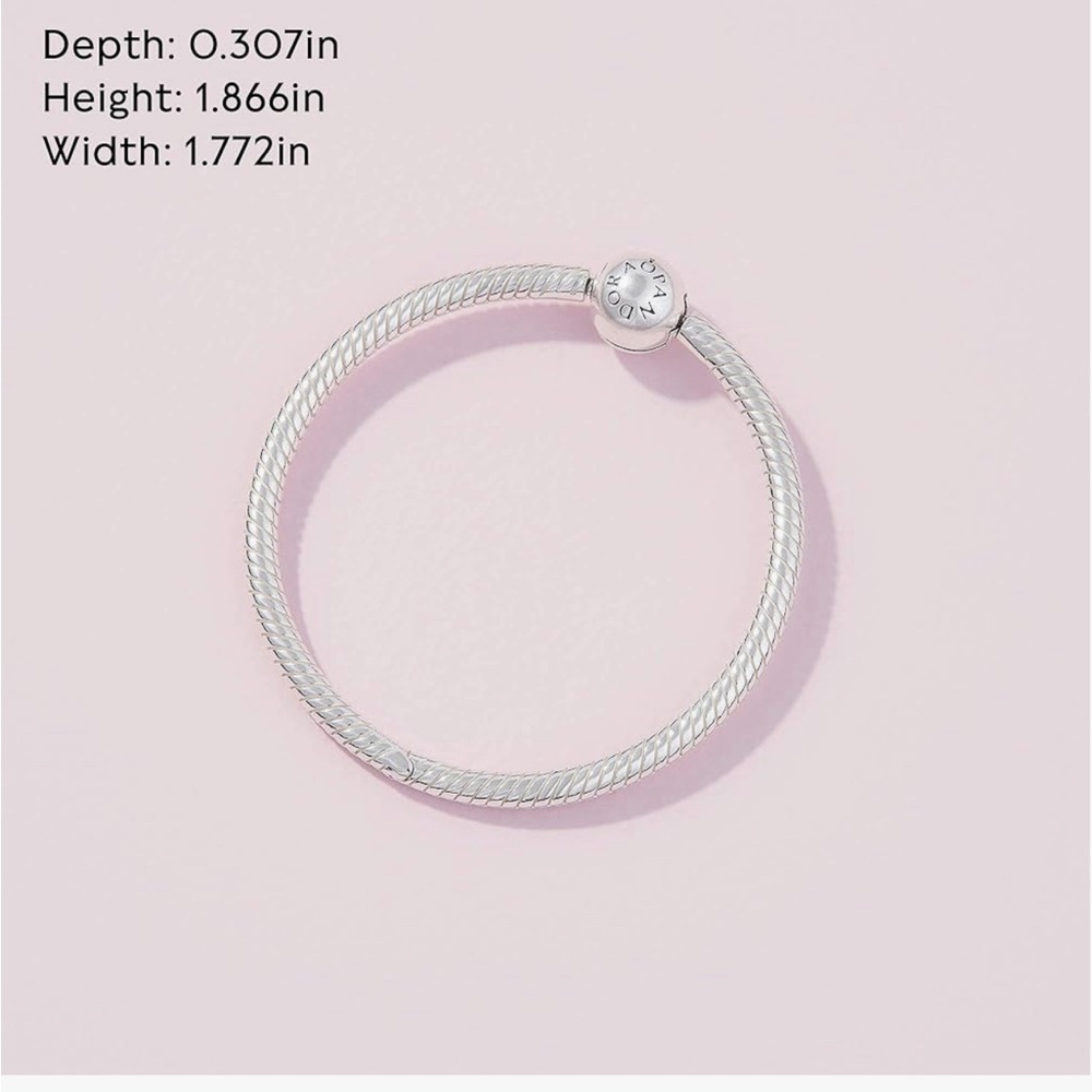 BRAND NEW! Pandora O Ring Carrier 925 Sterling Silver (399576C00) - Picture 4 of 4